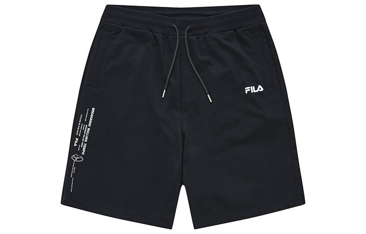 FILA FUSION STREET SPORT Casual Shorts Men's Pitch Black Moderate