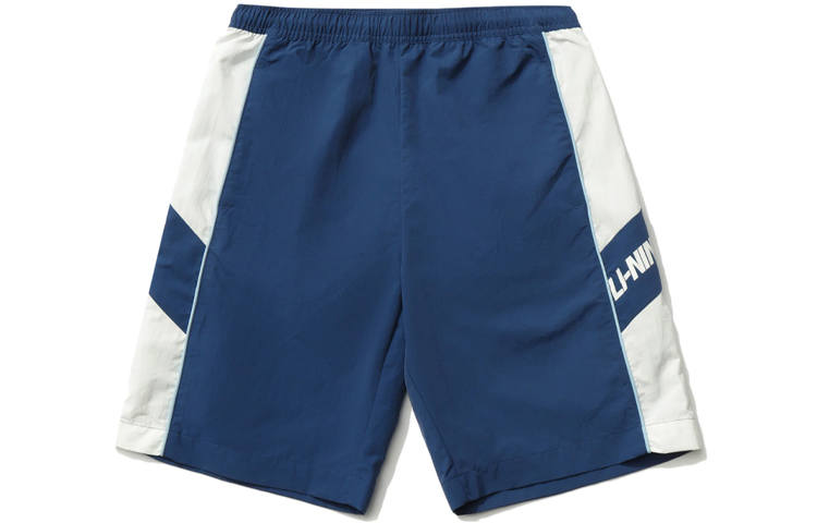 Li-Ning Li Ning Sports Fashion Collection Casual Shorts Men's Blue Moderate