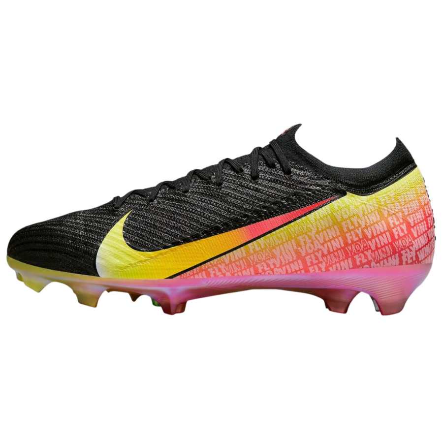 Nike Nike Mercurial Vapor 16 FG Firm Ground Fabric Soccer Shoes Unisex Black Red