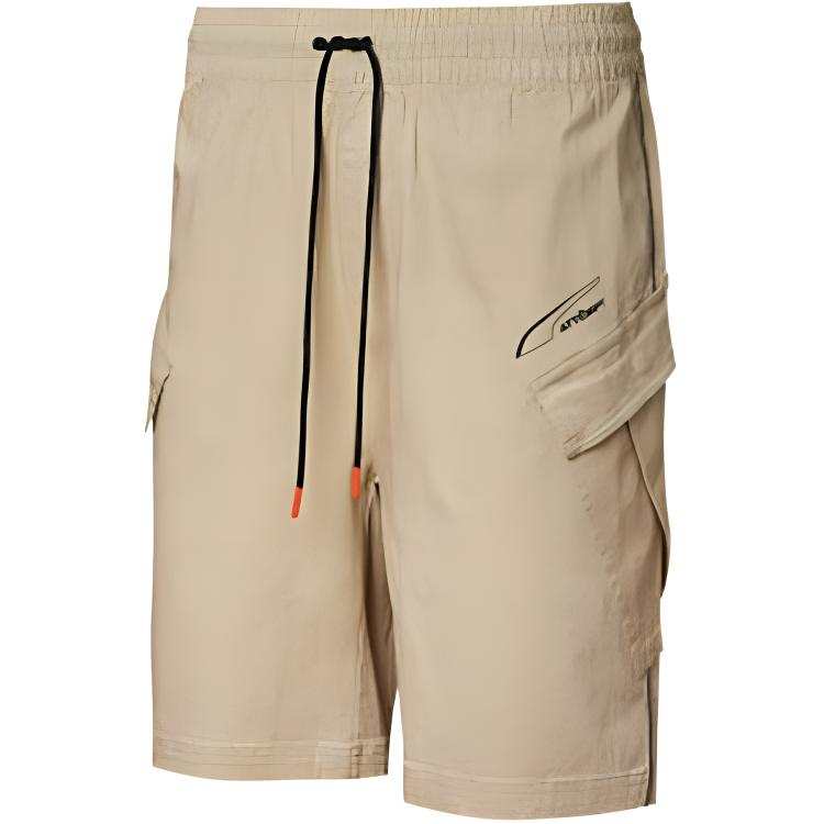 PUMA x ATTEMPT Casual Shorts Men's Gray Khaki Color