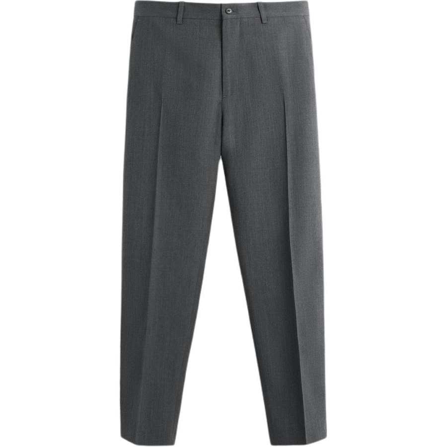 ZARA ZARA Suit Pants Men's Gray Moderate