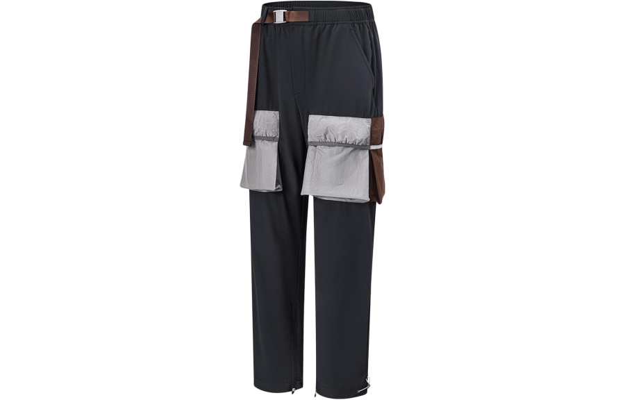 Li-Ning Li Ning Casual Pants Men's Black Moderate Cargo Pants
