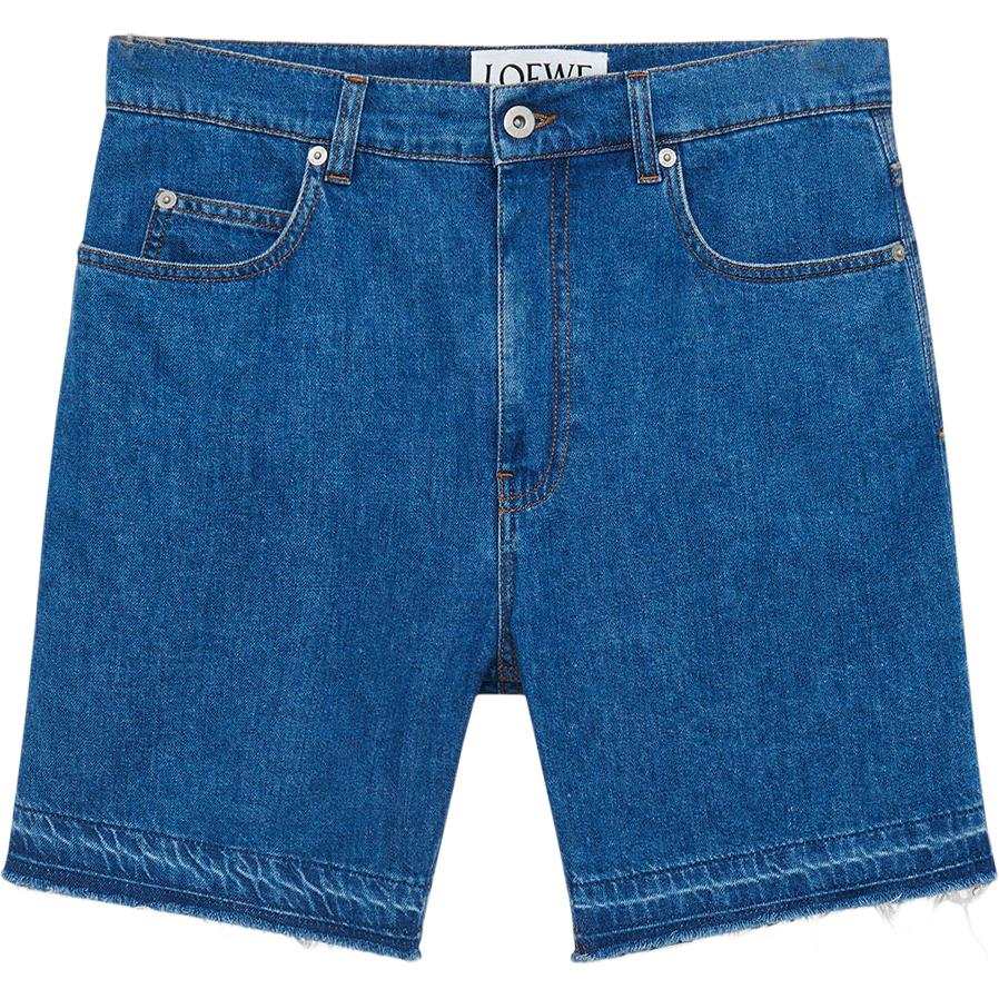 LOEWE LOEWE SS23 Denim Shorts Men's Blue