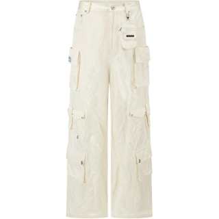 Alexia Sandra Leisure Collection Cargo Pants Unisex Ecru