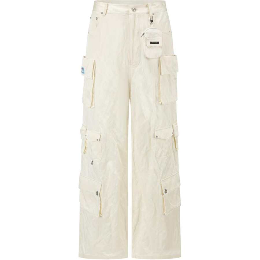 Alexia Sandra Alexia Sandra Leisure Collection Cargo Pants Unisex Ecru