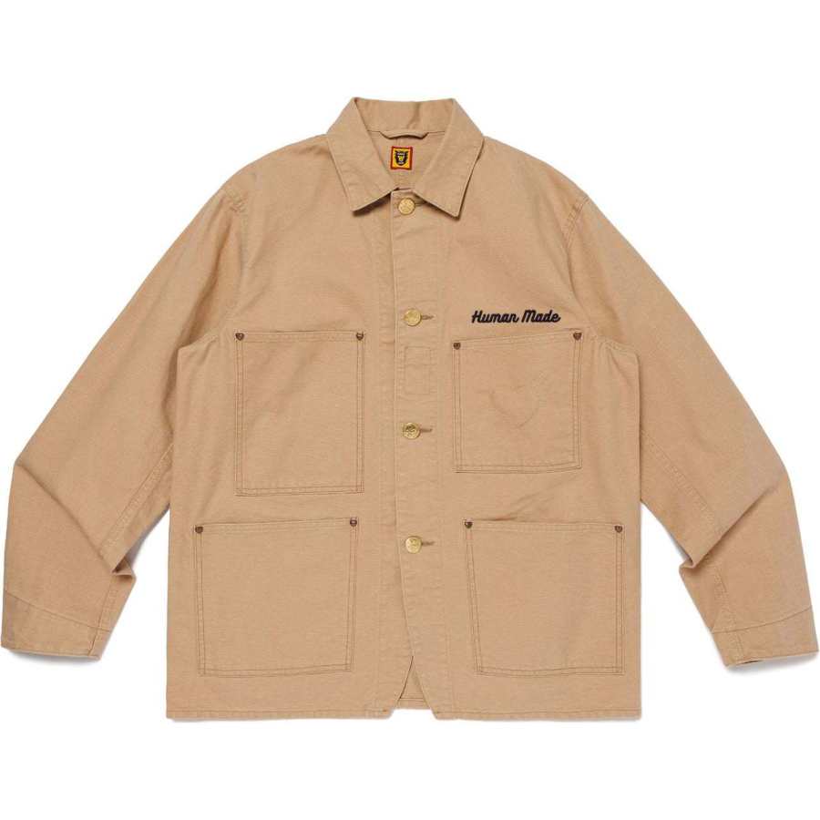 HUMAN MADE Human Made Washed Duck Coverall Jacket