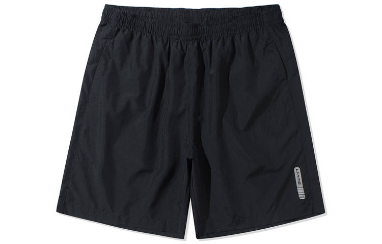 Li-Ning Li Ning Training Collection Fitness Collection Casual Shorts Men's Standard Black