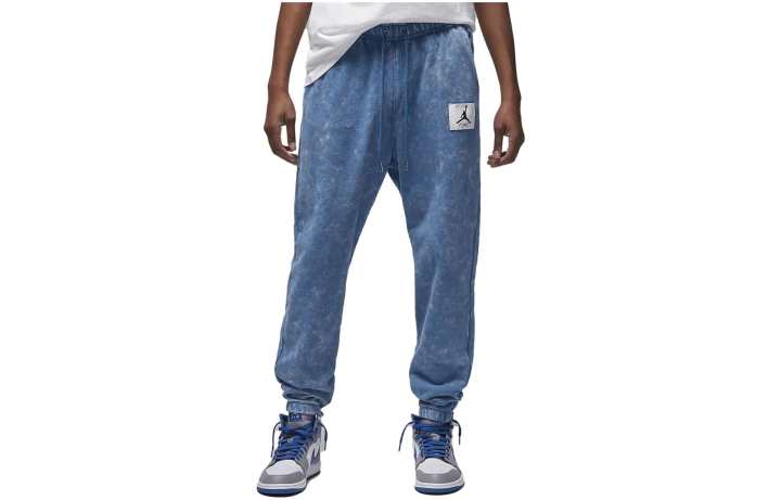Nike Nike Casual Pants Men's Blue Moderate Straight Fit Pants
