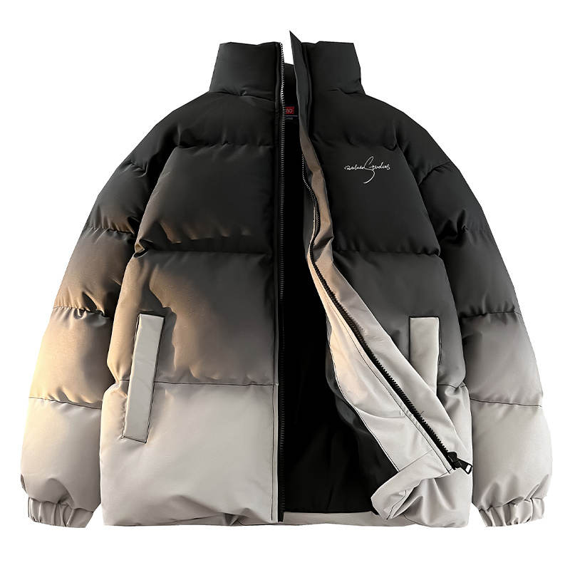 BALENO Puffer Jackets Unisex Stand Collar Moderate Padded Puffer Jacket