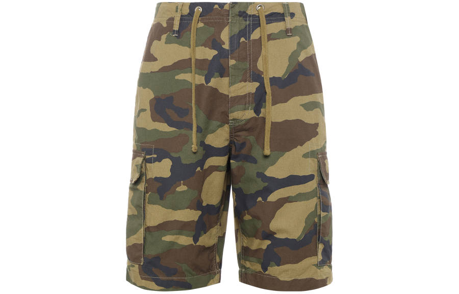Vans Vans Shorts Men's Green Camouflage