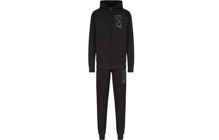 EMPORIO ARMANI EA7 FW21 Casual Sportswear Men's Black