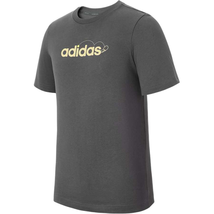 Adidas Adidas SS25 T Shirt Men's Dark Gray
