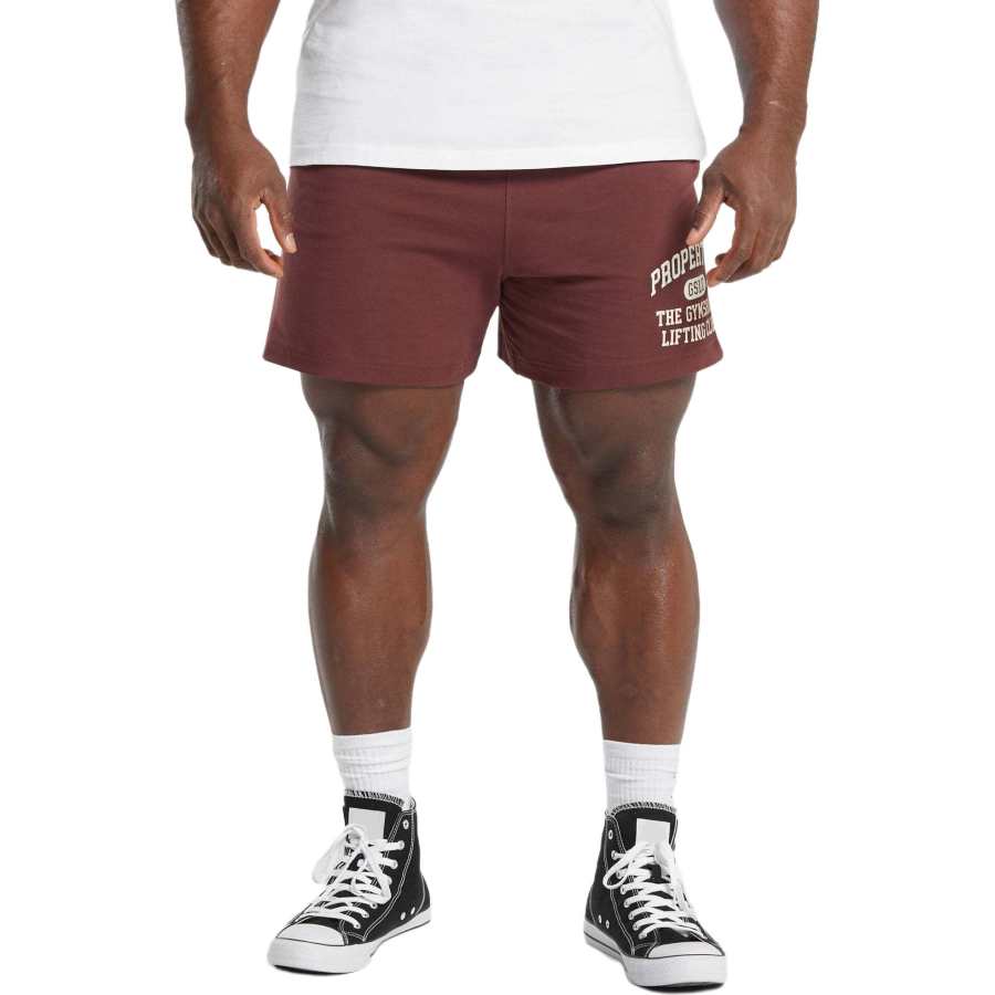 GYMSHARK LIGHTWEIGHT JERSEY SHORTS Casual Shorts Men's Burgundy