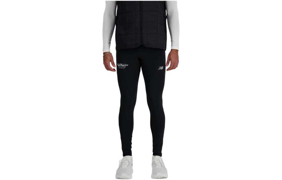 New Balance New Balance United Airlines NYC Half NB Sleek Tight Casual Pants Men's Black