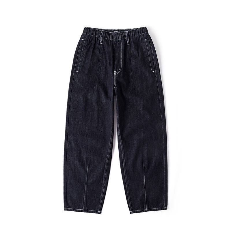 Lee Lee Jeans Unisex Washed Moderate Wide Leg Pants