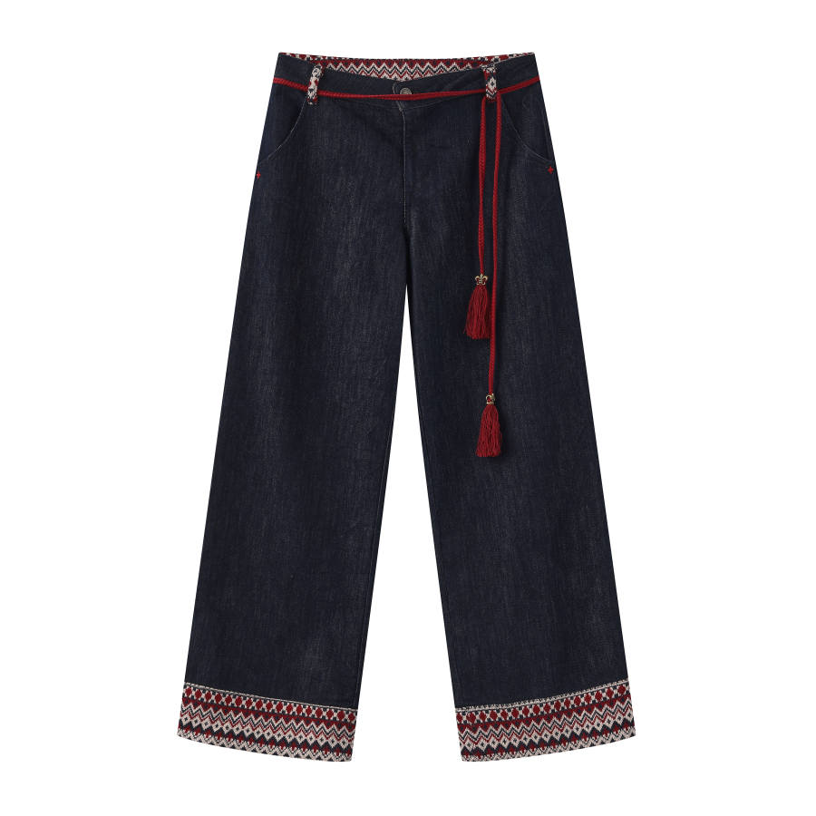 NSTNEW START Jeans Unisex Moderate Wide Leg Pants