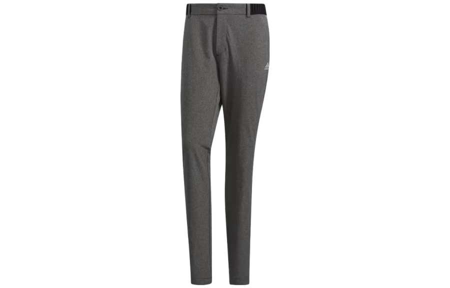 Adidas Adidas Casual Pants Men's Dark Gray Moderate Straight Fit Pants