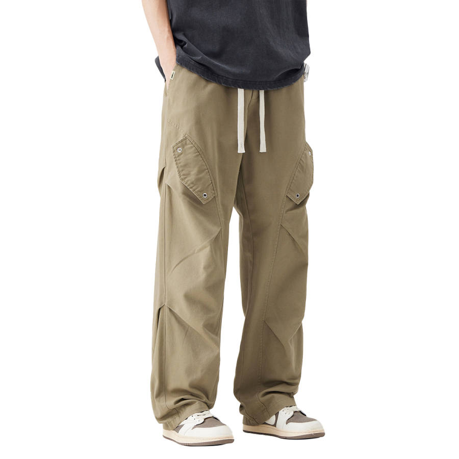BALENO Casual Pants Men's Moderate Straight Fit Pants