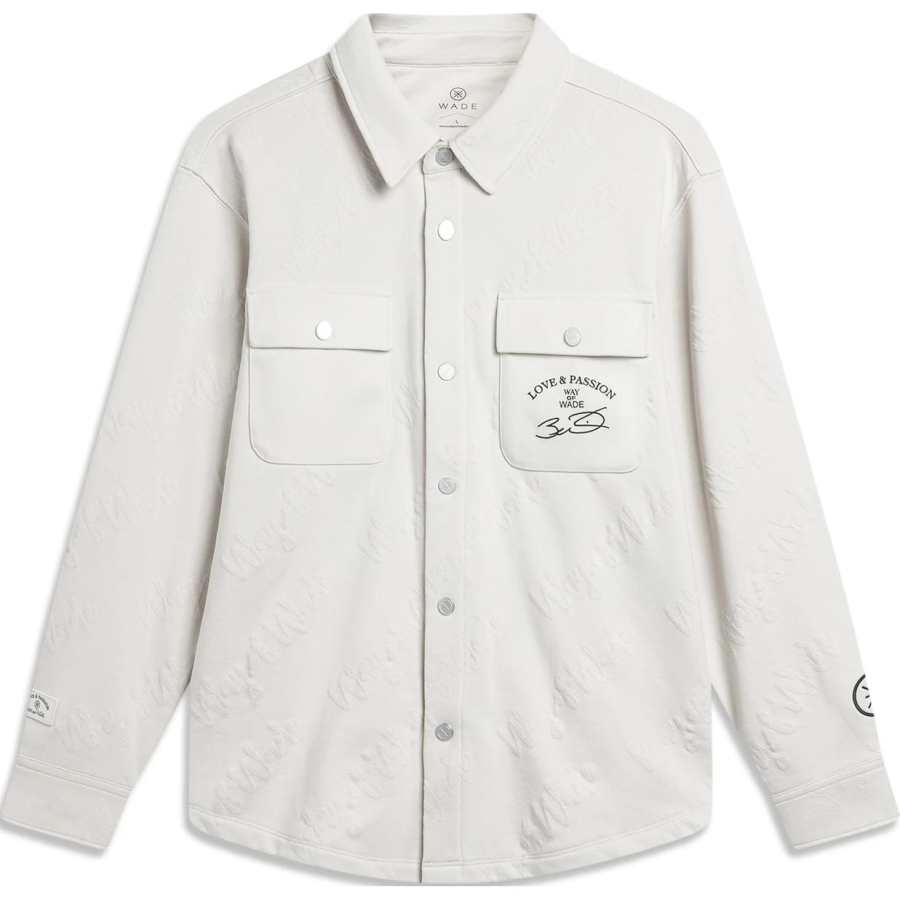 Li-Ning Li Ning Jackets & Coats Men's Silver Birch Gray
