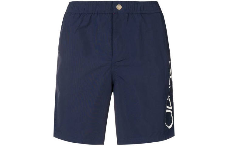 KENZO Casual Shorts Men's Dark Blue Moderate
