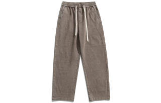 33TH Casual Pants Unisex Moderate Straight Fit Pants