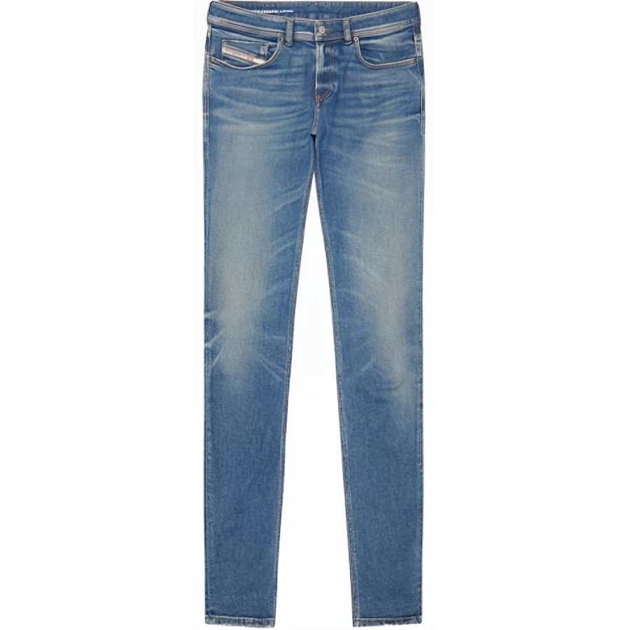 DIESEL DIESEL Jeans Men's Blue Moderate Pencil Pants