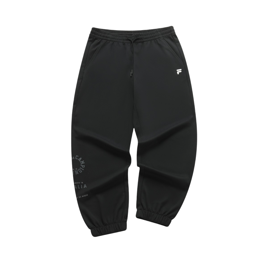 FILA FUSION Casual Pants Men's Jet Black