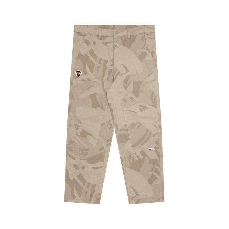 Aape Casual Pants Men's Moderate Straight Fit Pants