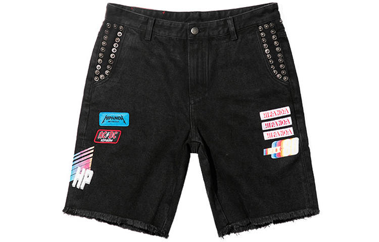 HIPANDA Denim Shorts Men's Moderate