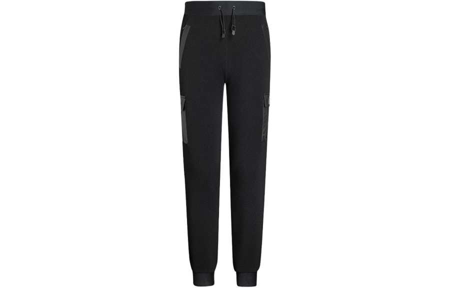 EMPORIO ARMANI EA7 SS24 Casual Pants Men's Black