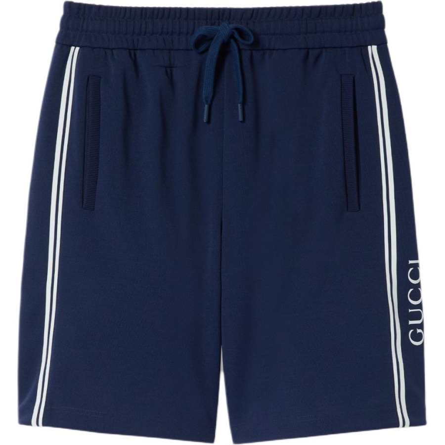 GUCCI Casual Shorts Men's Blue Moderate