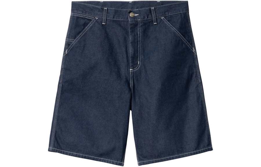 Carhartt WIP SS24 Denim Shorts Unisex Blue