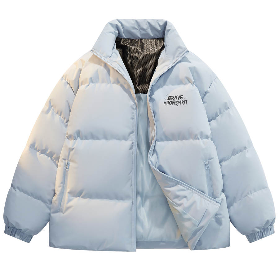 MIIOW MIIOW Puffer Jackets Unisex Stand Collar Thickened