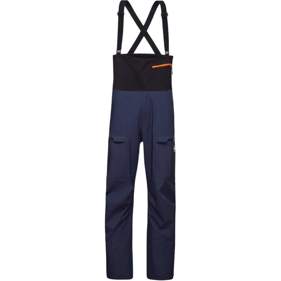 MAMMUT Haldigrat Sustainable Freeride Hardshell Bib Pants Overalls Men's