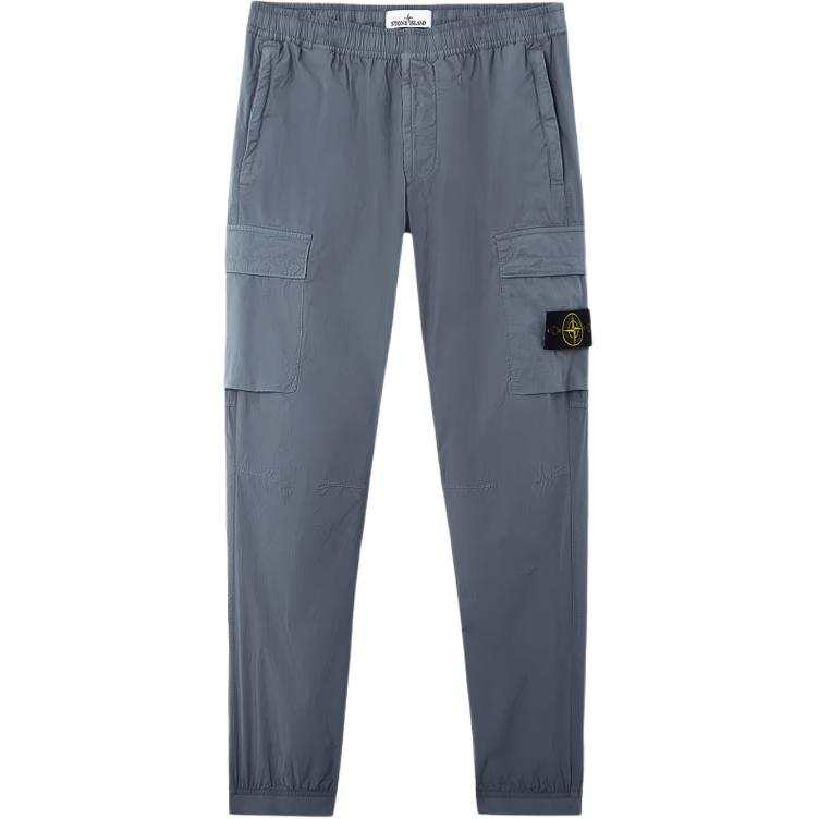 STONE ISLAND Compass Patch Tapered Leg Cargo Pants