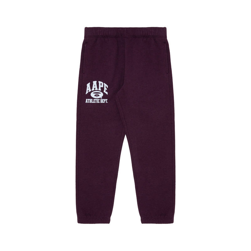 Aape Aape Casual Pants Men's Red BD2 Moderate Cuffed Pants