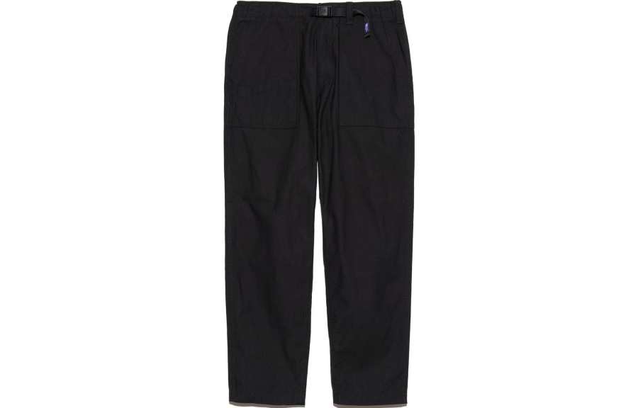 THE NORTH FACE PURPLE LABEL Casual Pants Unisex Black Moderate Straight Fit Pants