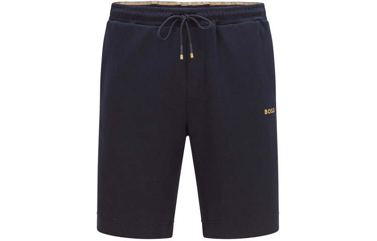 HUGO BOSS Casual Shorts Men's Blue Moderate