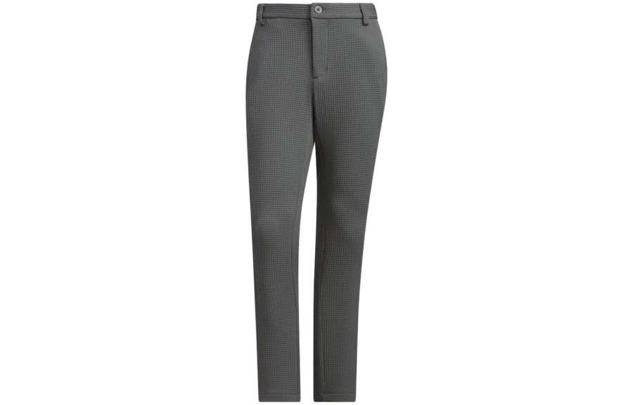 Adidas Adidas Casual Pants Men's Gray Moderate Straight Fit Pants