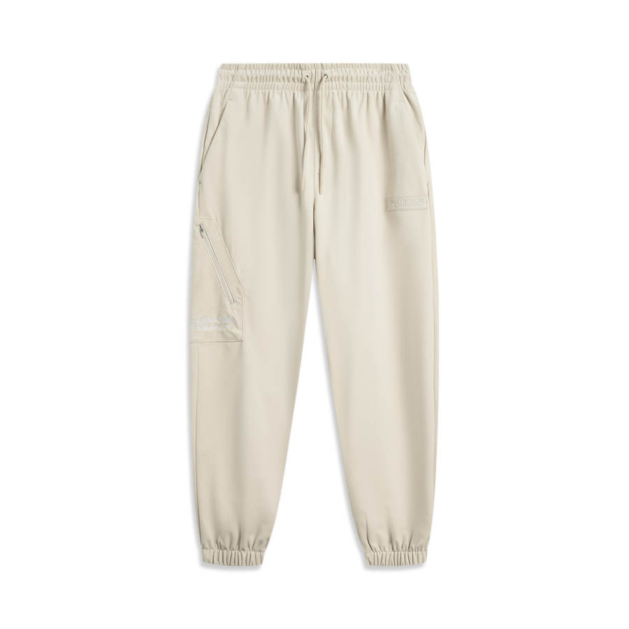Li-Ning Li Ning Basketball Collection Casual Pants Men's Oat Gray