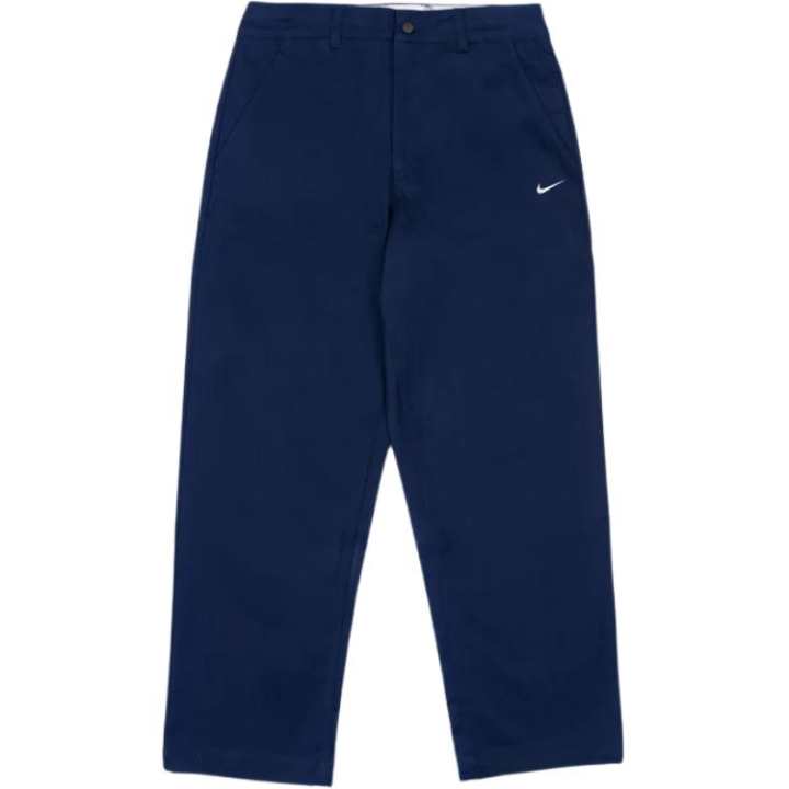 Nike Nike Casual Pants Men's Marine Blue Moderate Straight Fit Pants
