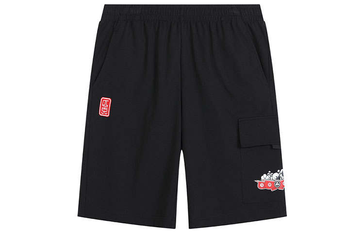 PEAK PEAK Casual Shorts Men's Black Moderate