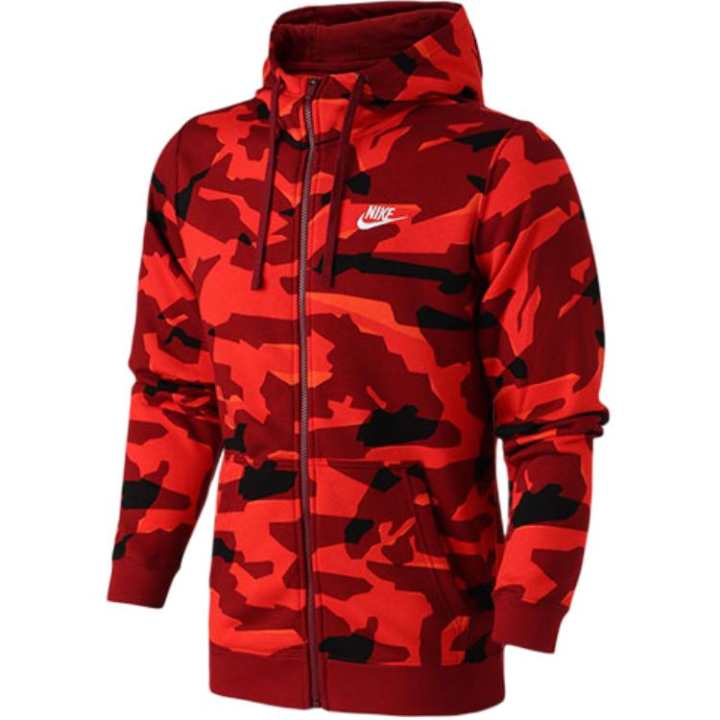 Nike Nike Jackets Men's Red Hooded Moderate Other