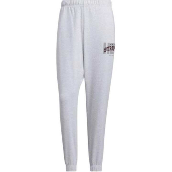 Adidas Adidas Clothing Casual Pants Men's Gray Moderate Cuffed Pants