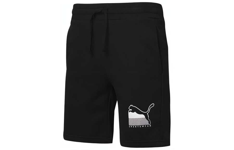 PUMA PUMA Casual Shorts Men's Black Moderate