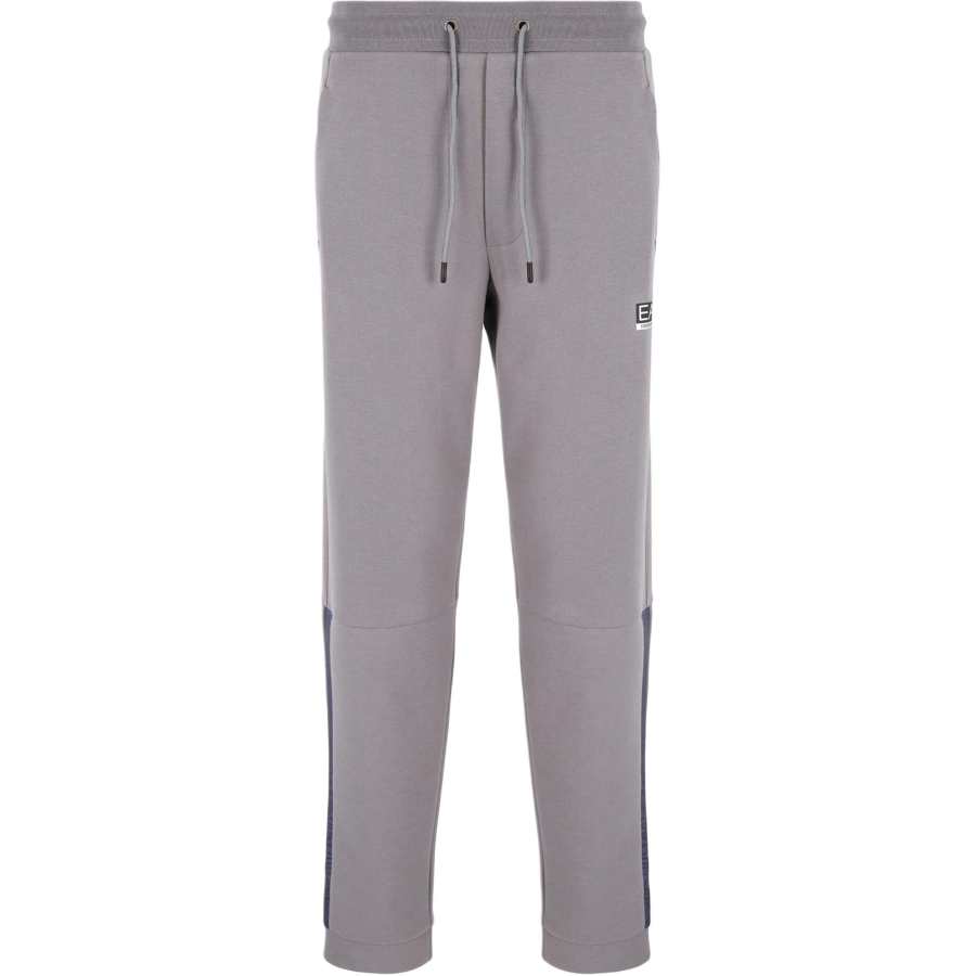 EMPORIO ARMANI EA7 FW24 Knitted Sweatpants Men's Gray