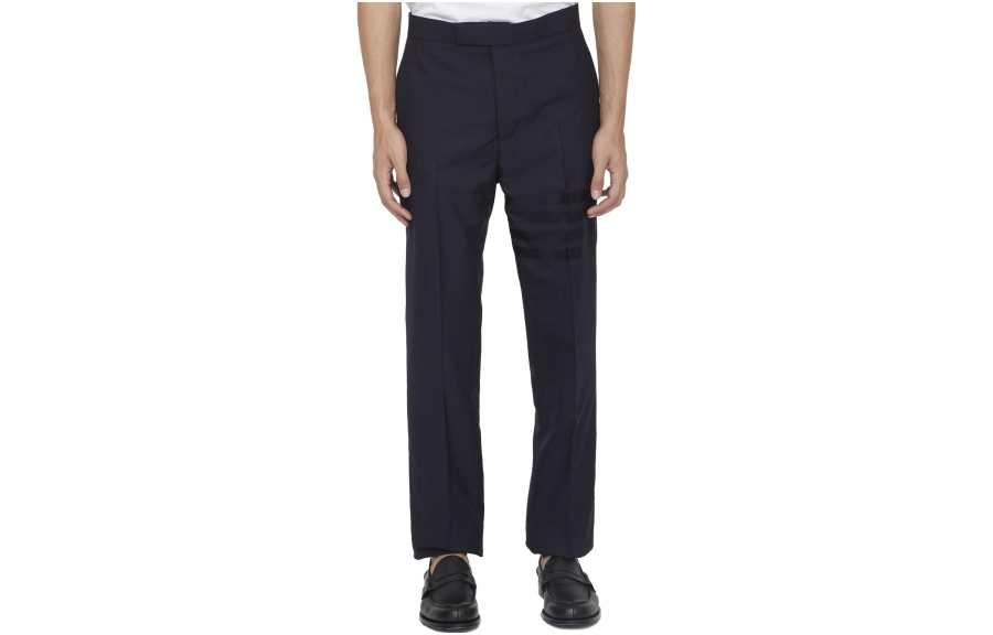 THOM BROWNE THOM BROWNE 4 Bar Stripe Detailed Trousers