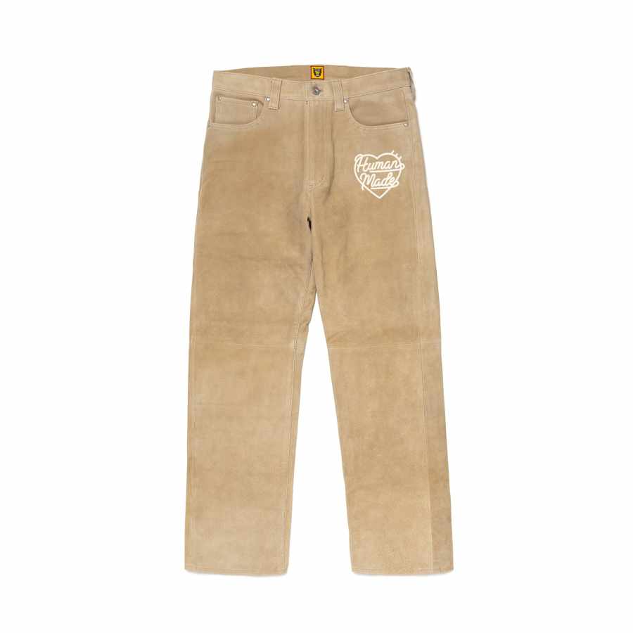 HUMAN MADE FW24 Casual Pants Unisex Beige