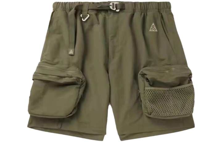 Nike Nike Cargo Shorts Men's Khaki Green Moderate