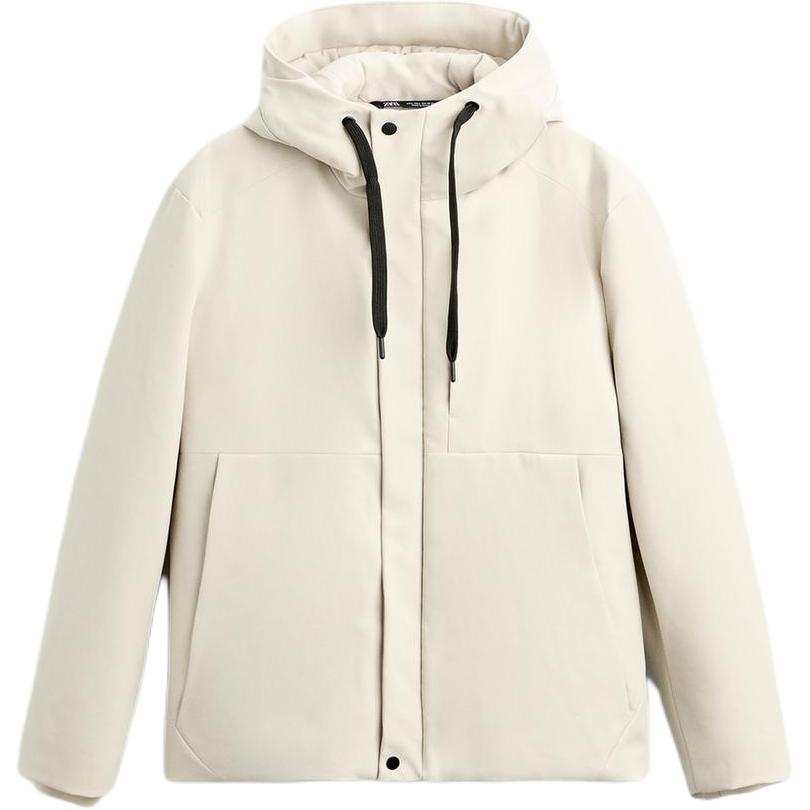 ZARA Jackets Men's Hooded Moderate Other